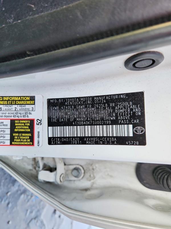 2025 Toyota Camry xse