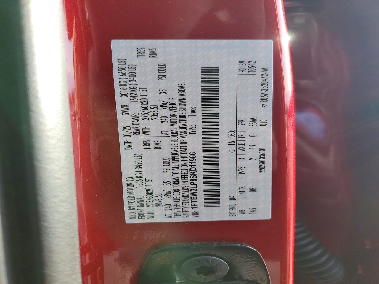 2025 Ford F150 stx