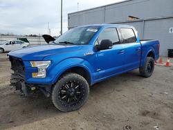 Salvage trucks for sale at Fredericksburg, VA auction: 2016 Ford F150 Supercrew