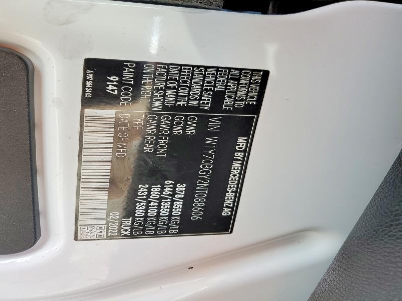 2022 Mercedes-Benz Sprinter 1500