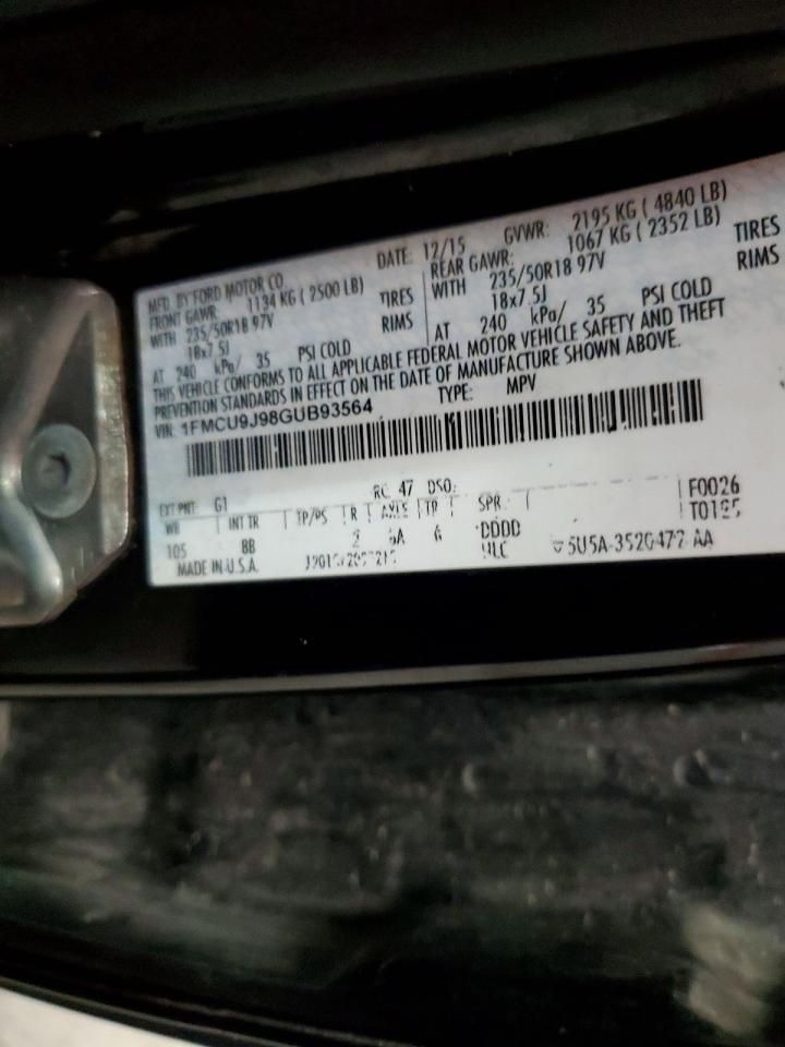 2016 Ford Escape Titanium