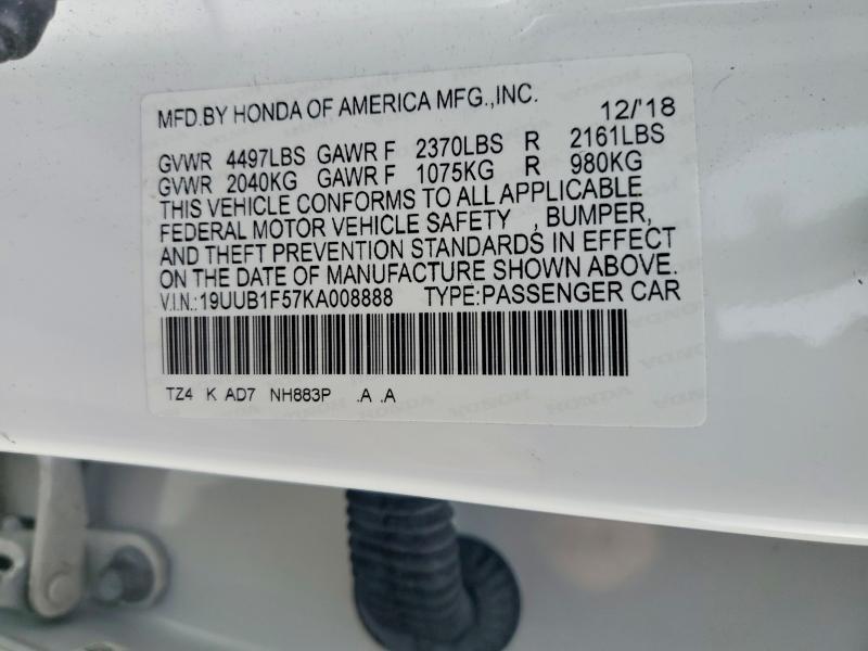 2019 Acura Tlx Technology
