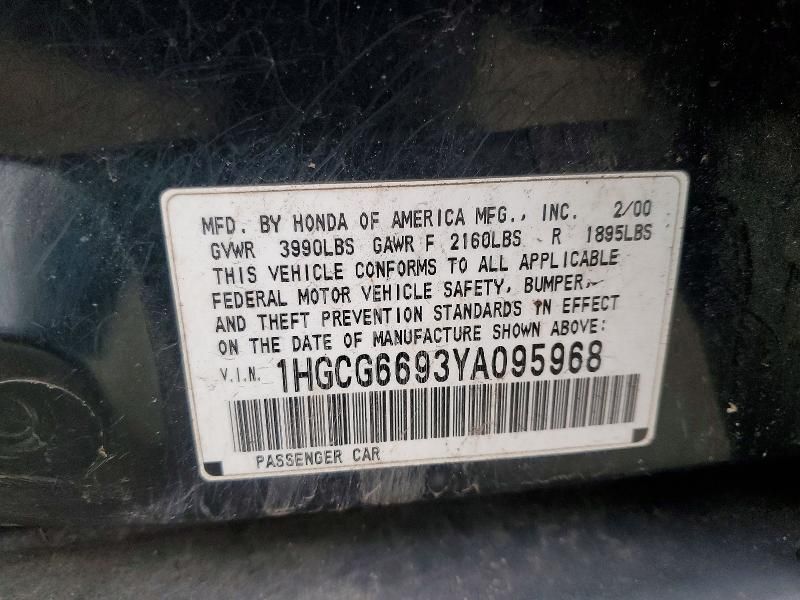 2000 Honda Accord se