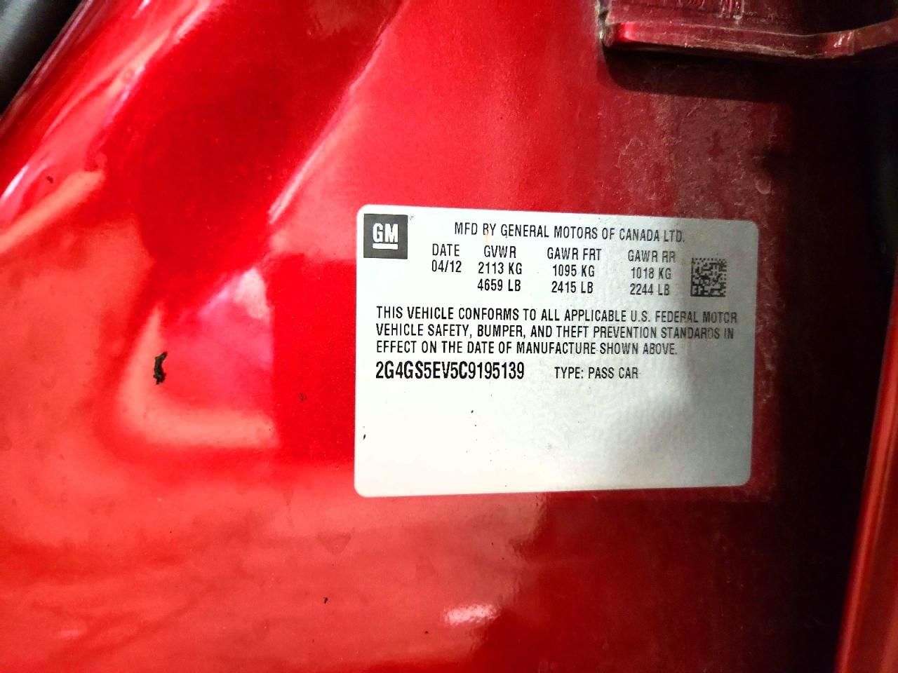 2012 Buick Regal Premium