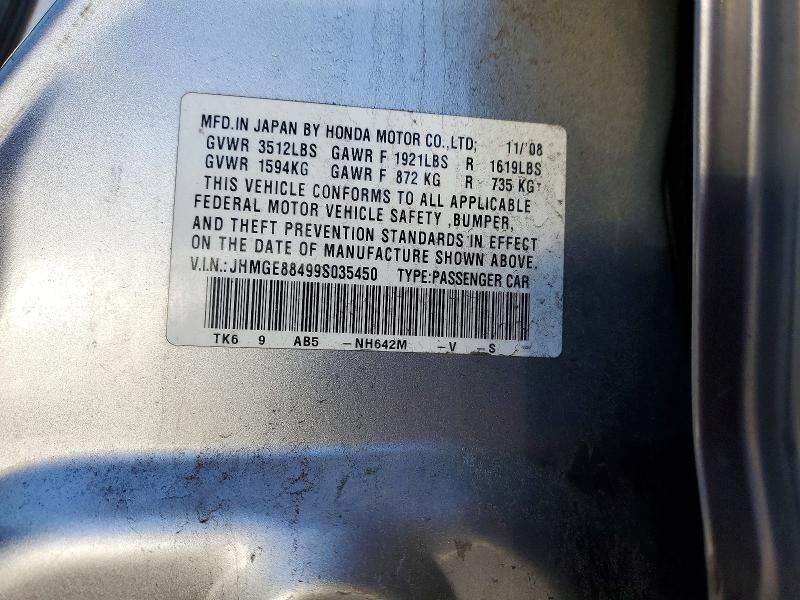 2009 Honda Fit Sport