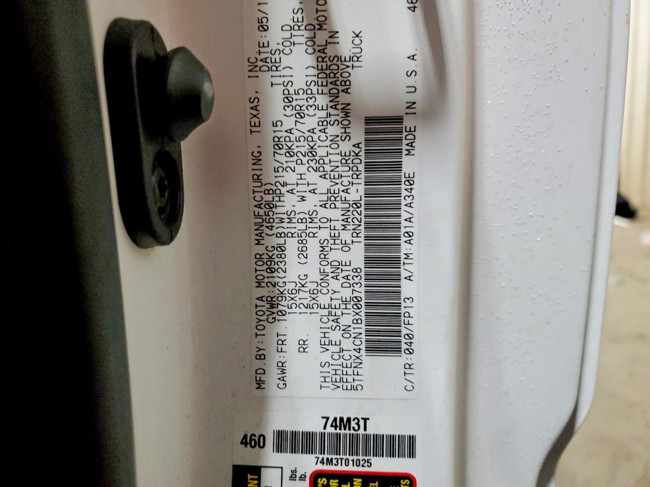 2011 Toyota Tacoma Base