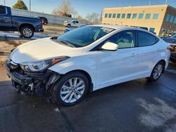 Hyundai salvage cars for sale: 2016 Hyundai Elantra se
