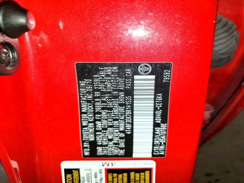 2011 Toyota Camry Base