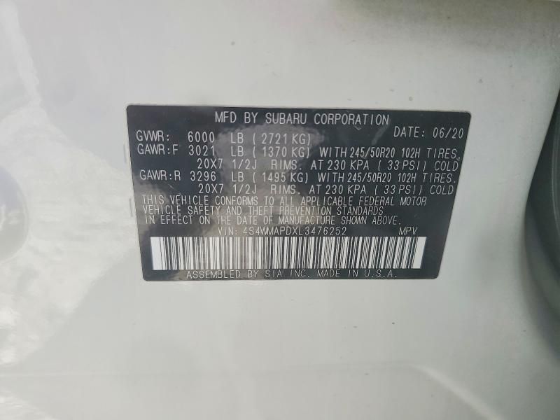 2020 Subaru Ascent Limited