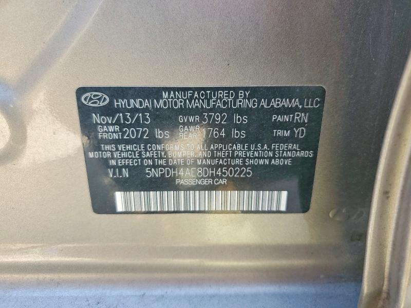 2013 Hyundai Elantra gls