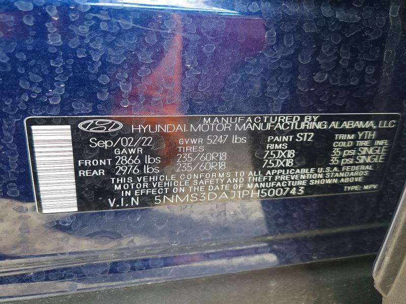 2023 Hyundai Santa fe sel Premium