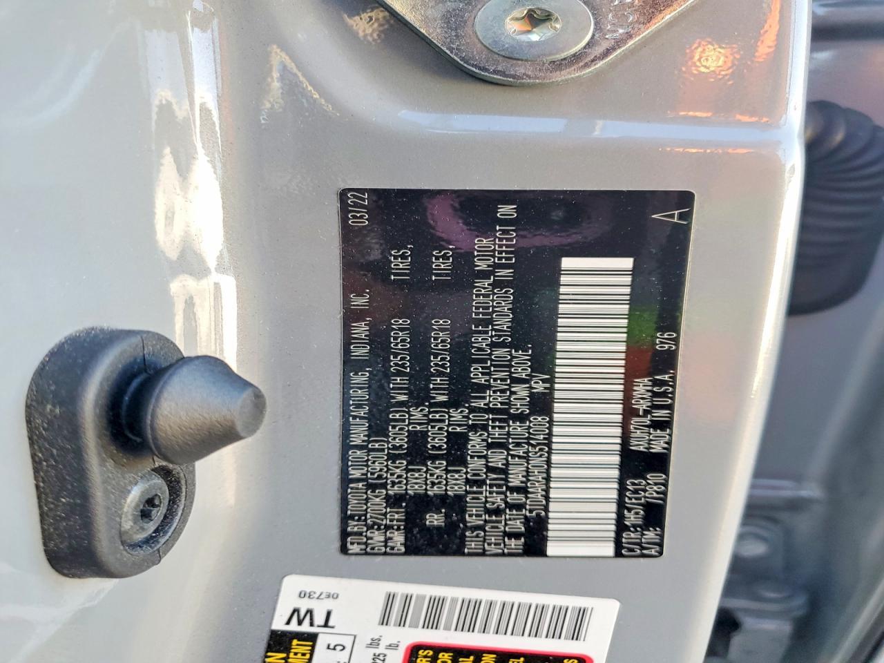 2022 Toyota Highlander Hybrid xle