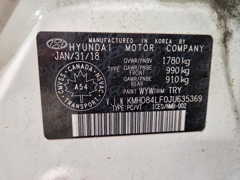 2018 Hyundai Elantra sel