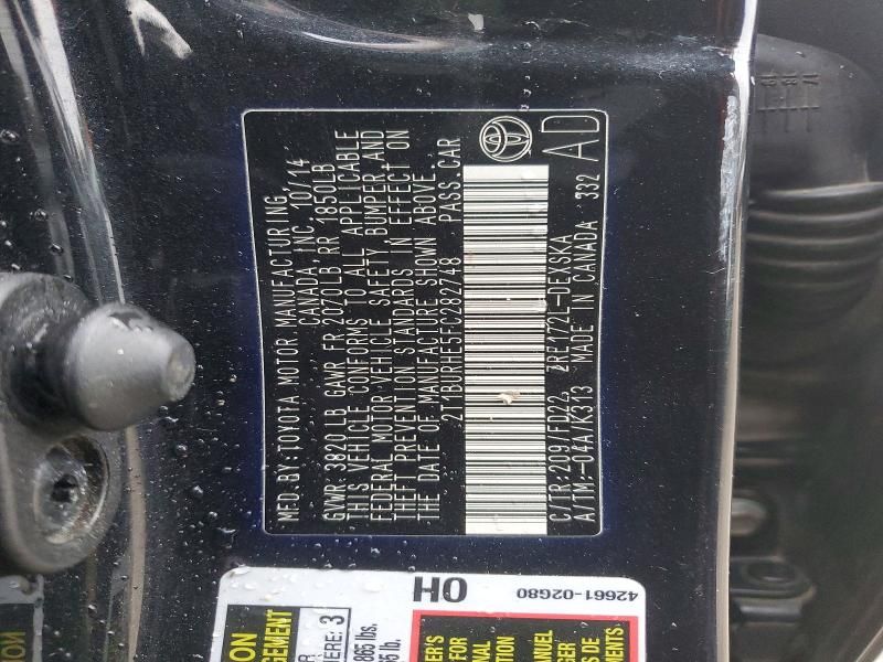 2015 Toyota Corolla l