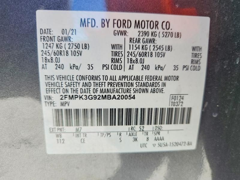 2021 Ford Edge se