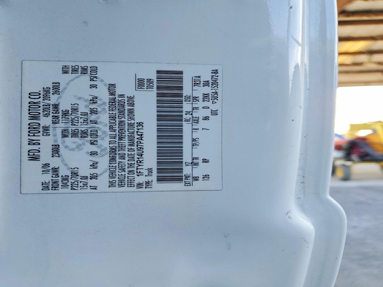 2007 Ford Ranger Super cab