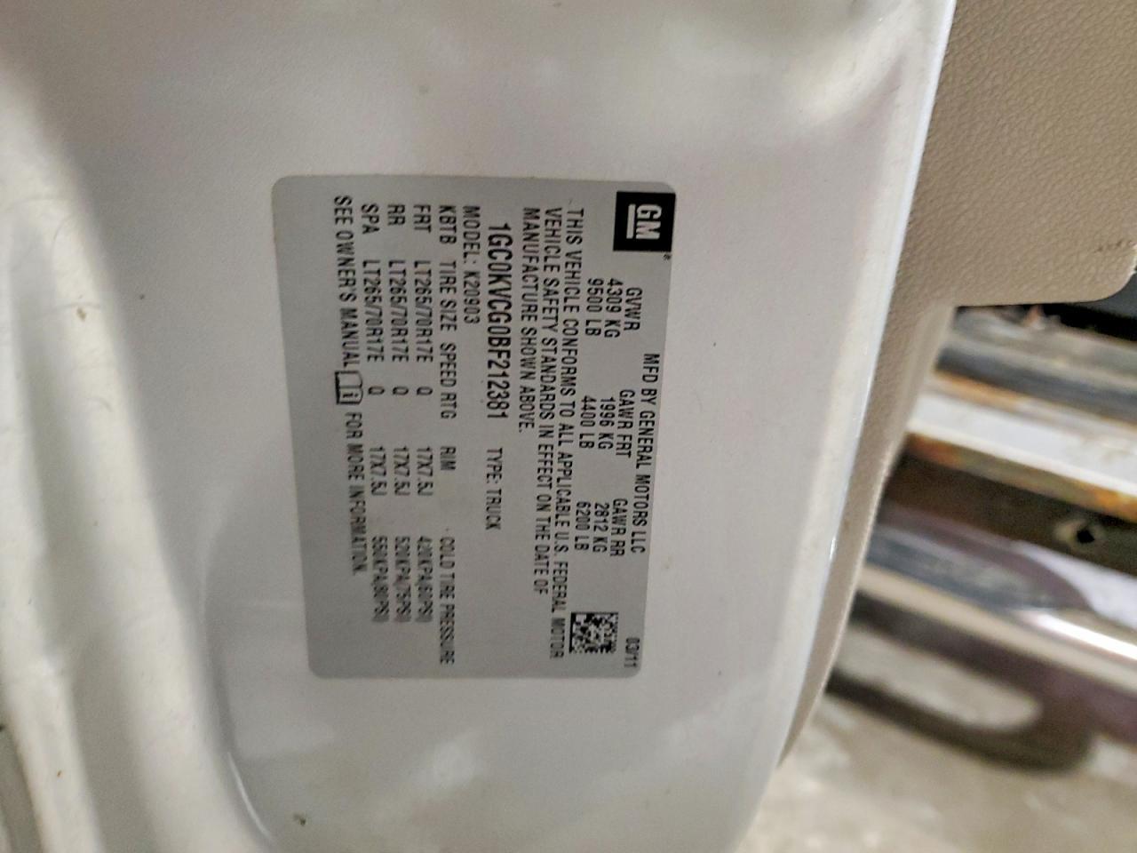 2011 Chevrolet Silverado K2500 Heavy Duty