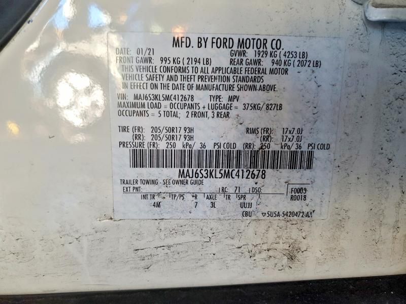 2021 Ford Ecosport Titanium