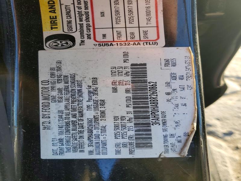 2011 Ford Fusion se