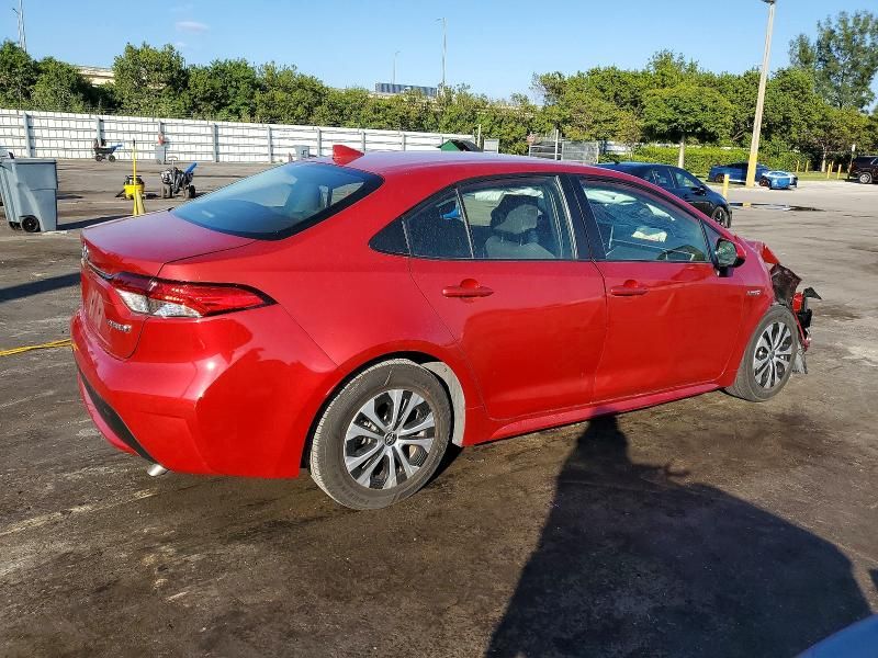 2021 Toyota Corolla Hybrid le