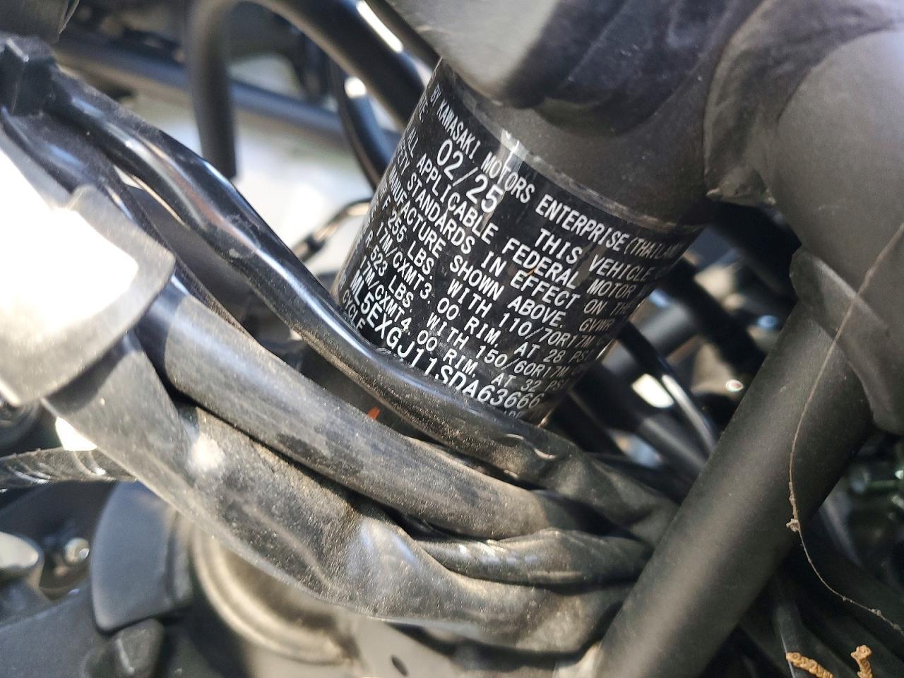 2025 Kawasaki EX500 A