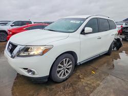 2015 Nissan Pathfinder s en venta en Grand Prairie, TX