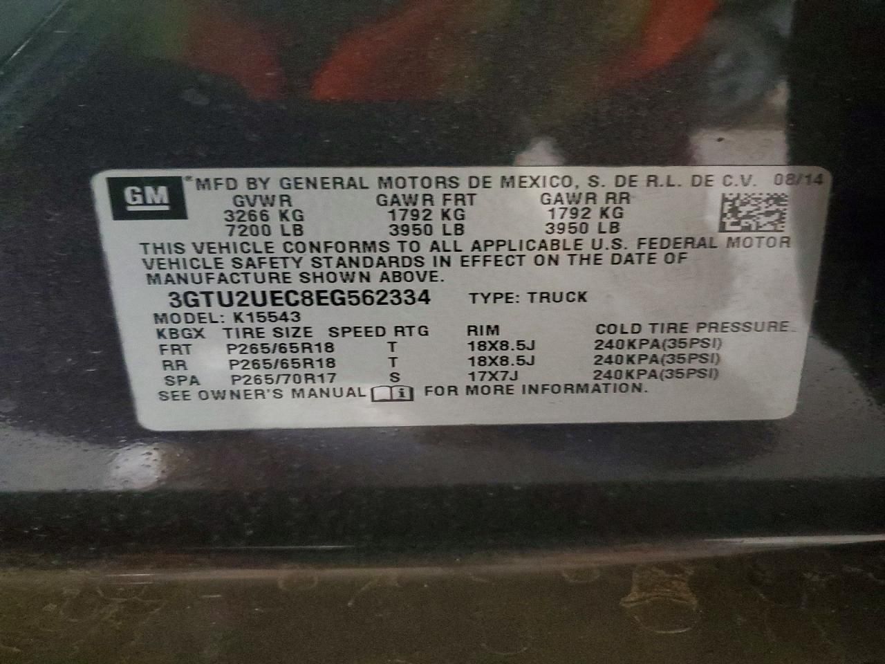 2014 GMC Sierra K1500 SLE