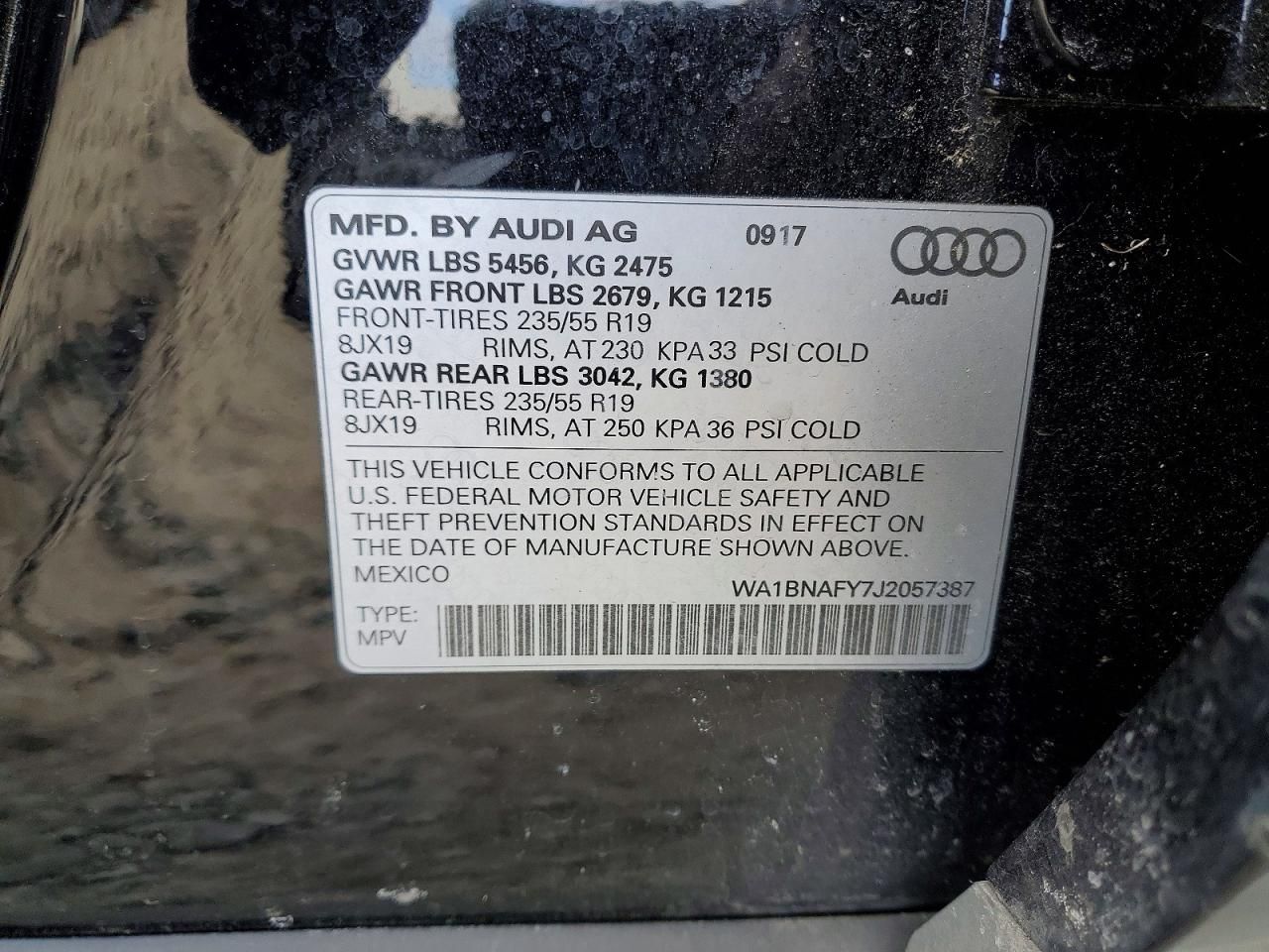 2018 Audi Q5 Premium Plus