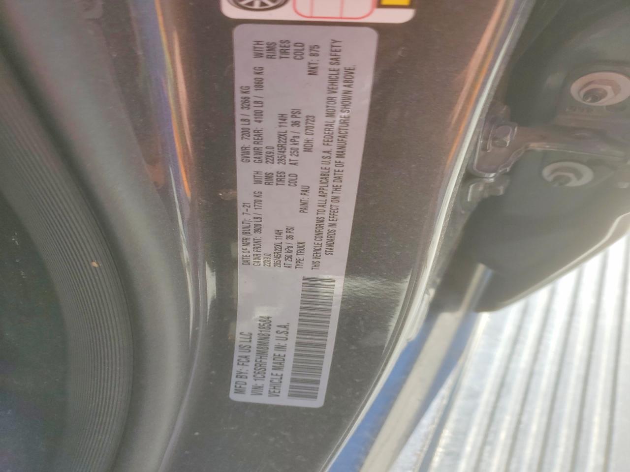 2021 Dodge RAM 1500 Limited