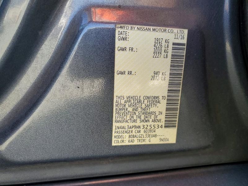 2017 Nissan Altima 2.5