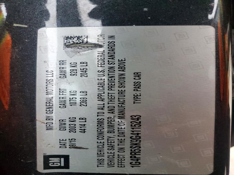 2016 Buick Verano Convenience