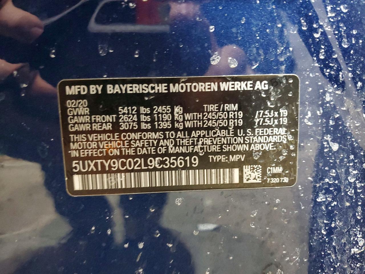 2020 BMW X3 Xdrivem40i