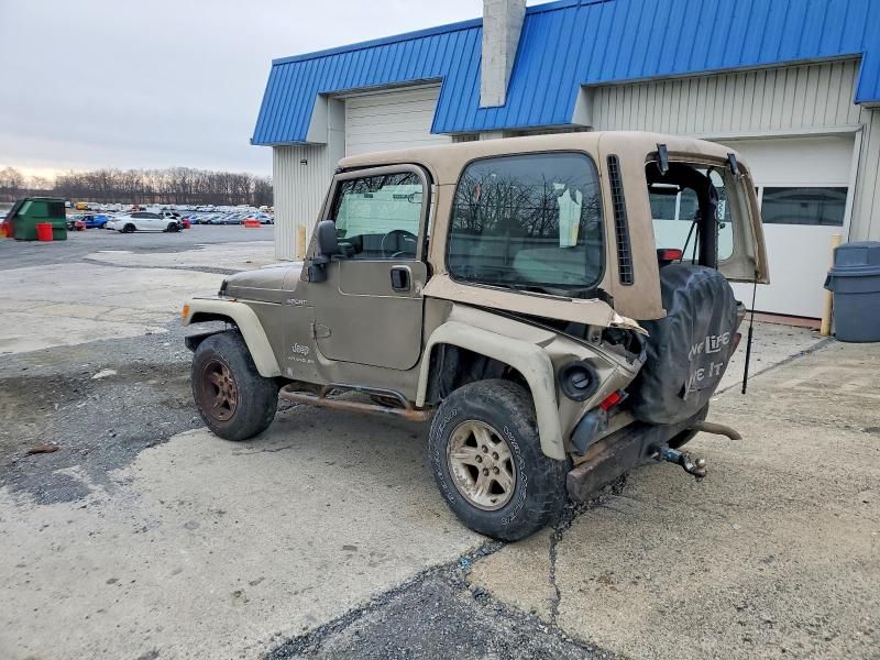 2004 Jeep Wrangler / tj Sport