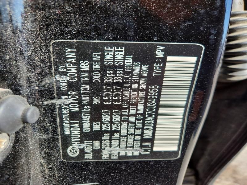 2012 Hyundai Tucson gls