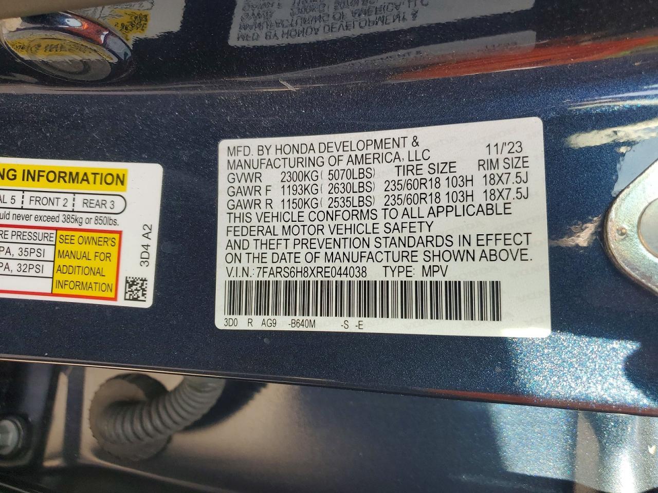 2024 Honda Cr-v Sport-l
