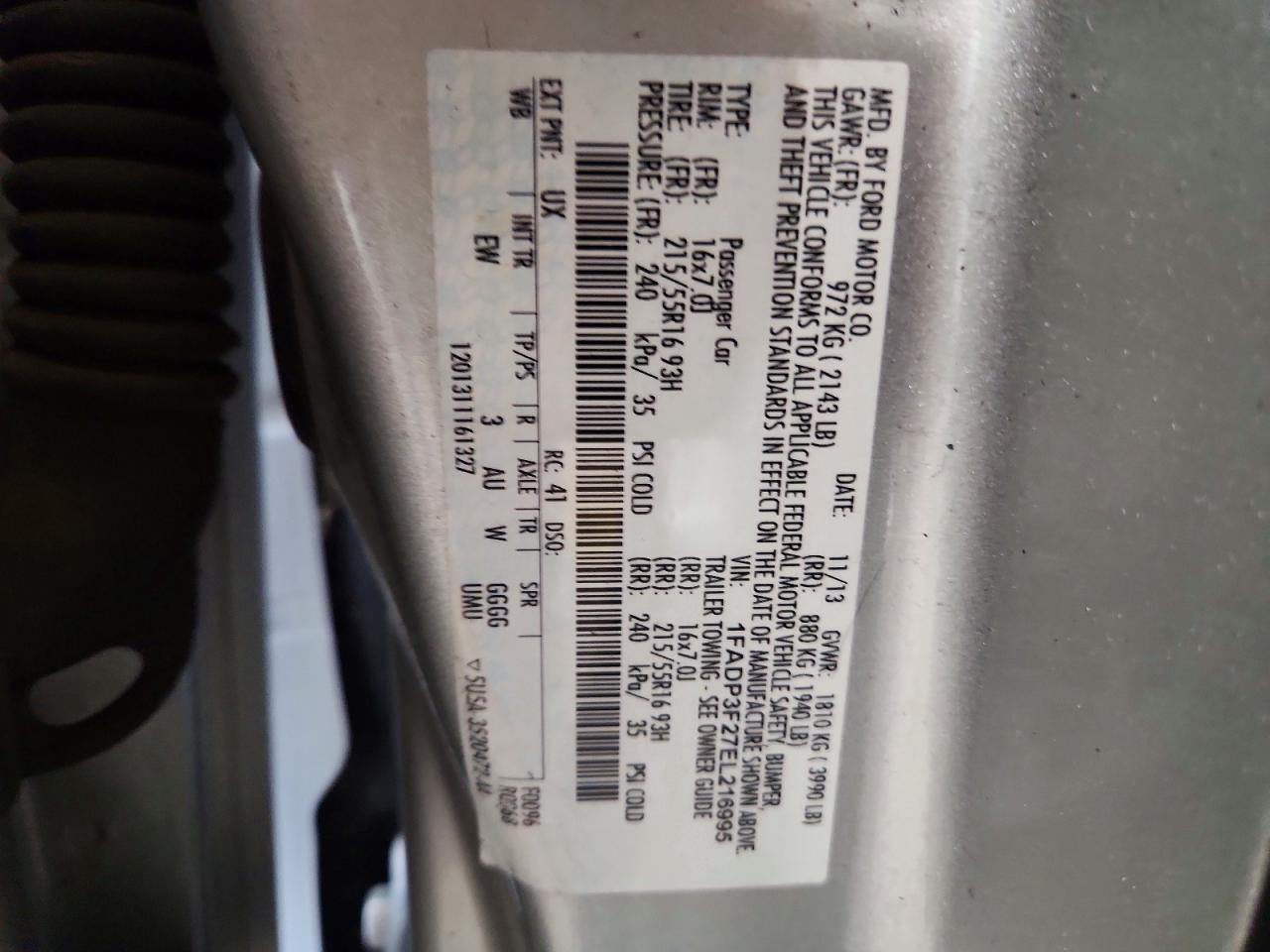 2014 Ford Focus se