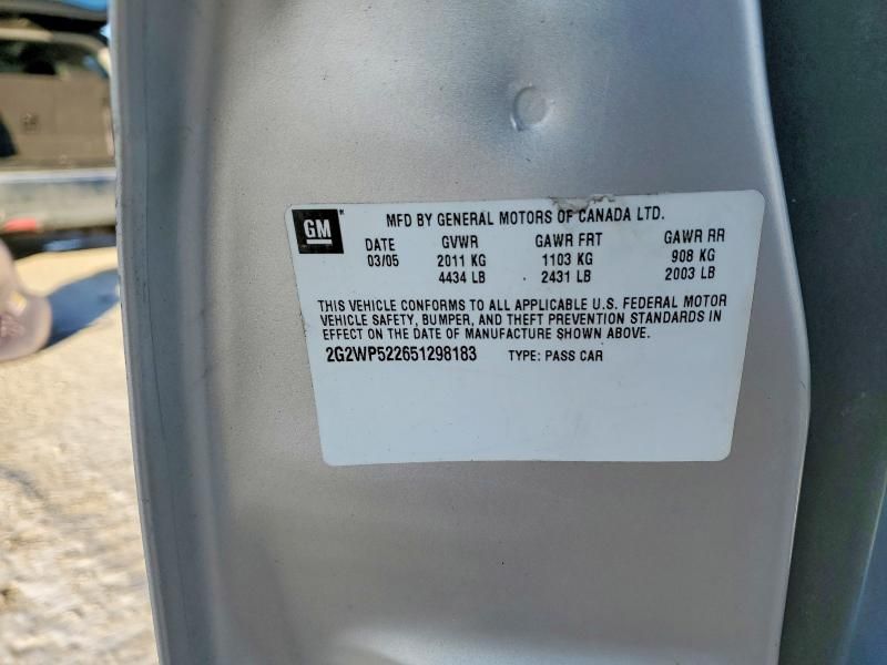 2005 Pontiac Grand Prix