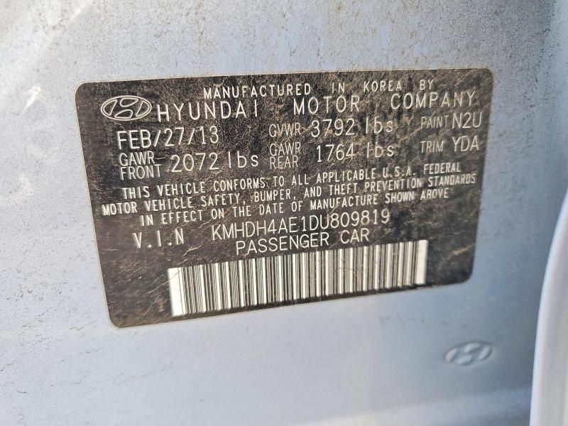 2013 Hyundai Elantra gls