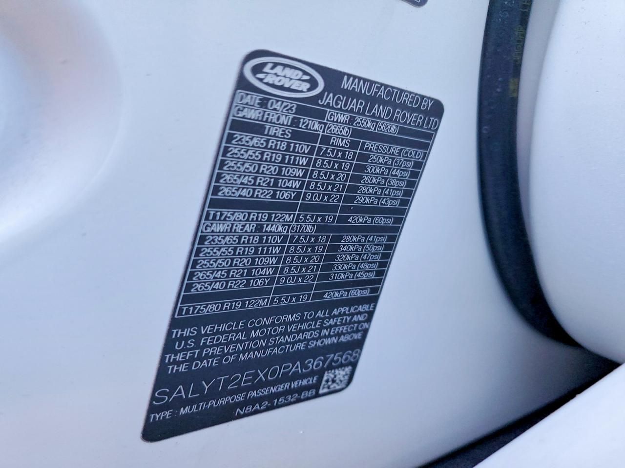 2023 Land Rover Range Rover Velar R-dynamic s