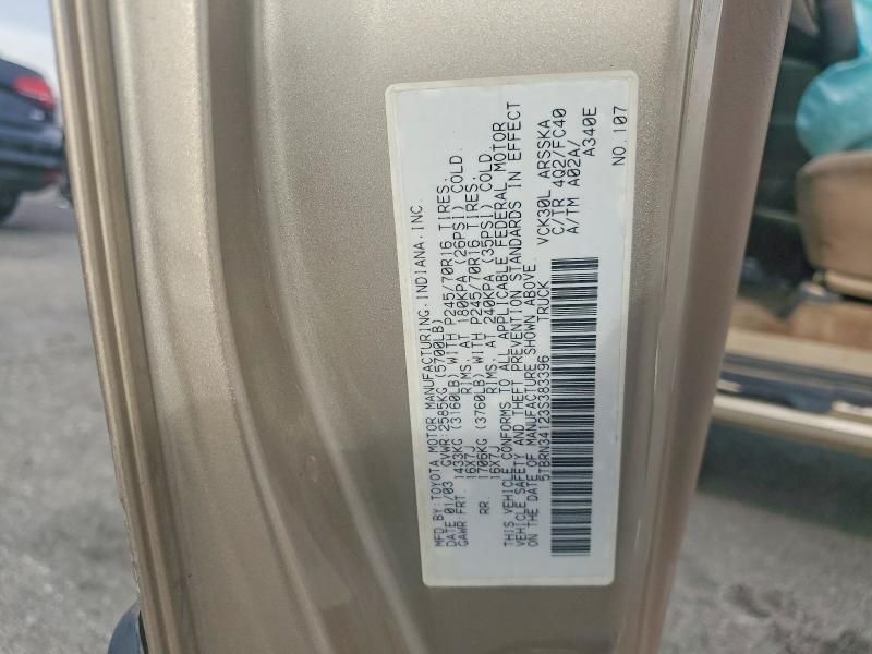 2003 Toyota Tundra Access cab SR5