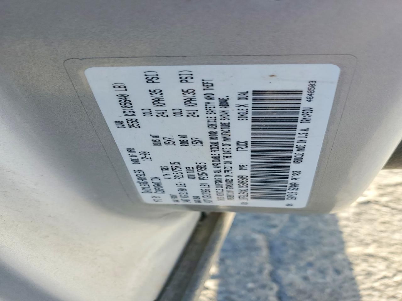 2001 Dodge Dakota Quattro