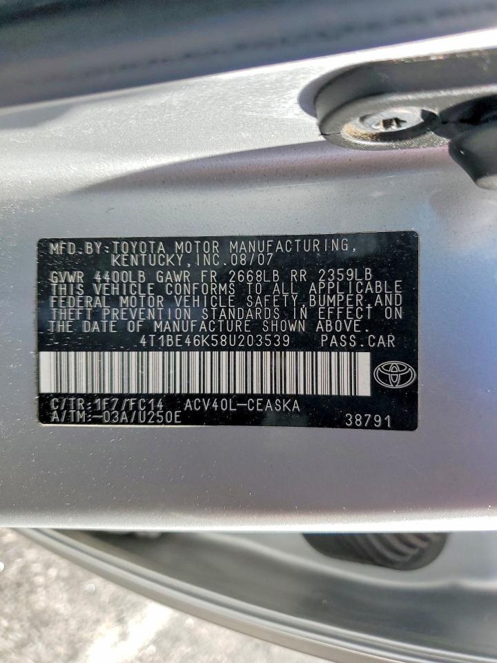 2008 Toyota Camry ce