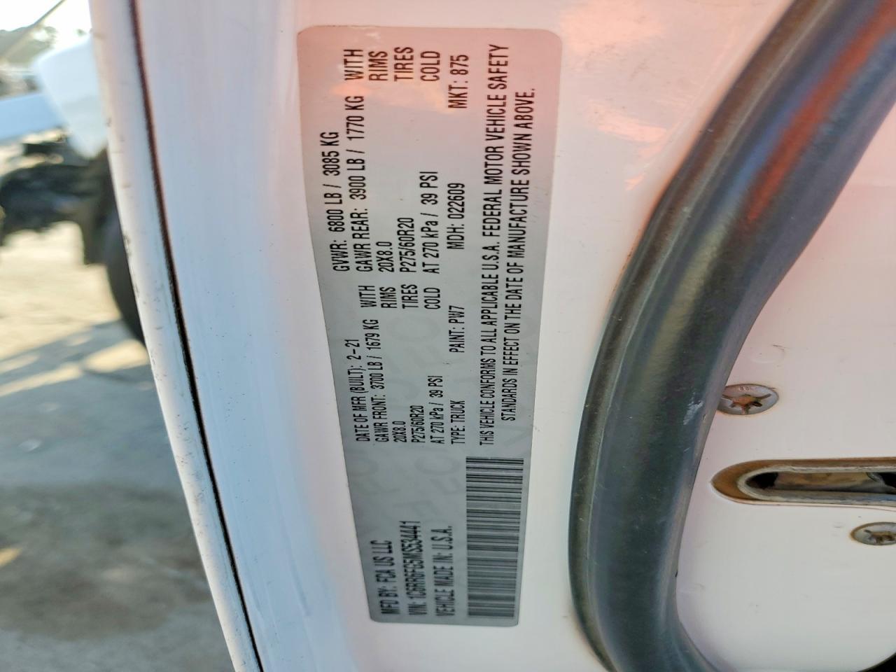 2021 Dodge Ram 1500 Classic Tradesman