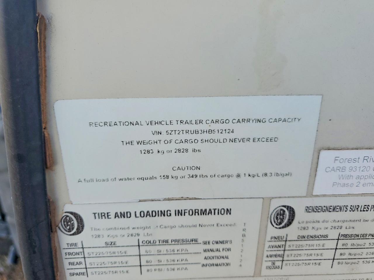 2017 Tracker 2017 Forest River Tracer Camper