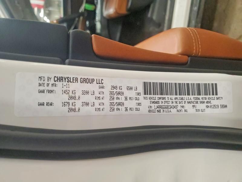 2011 Jeep Grand Cherokee Overland