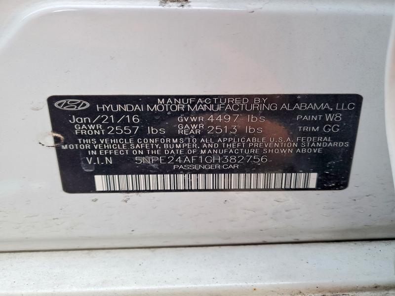 2016 Hyundai Sonata se