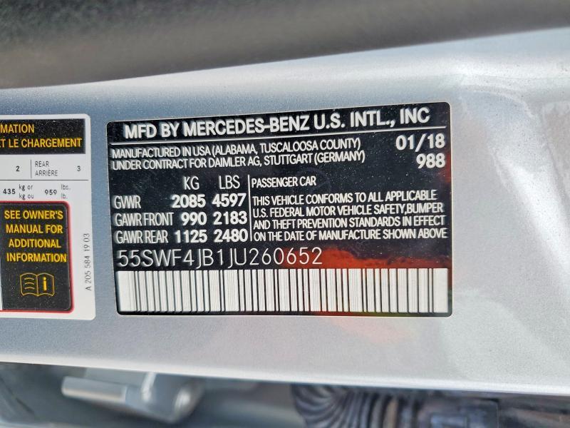 2018 Mercedes-Benz C300