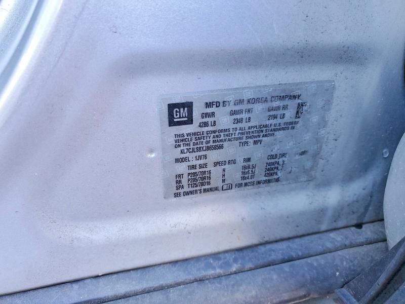 2018 Chevrolet Trax 1LT