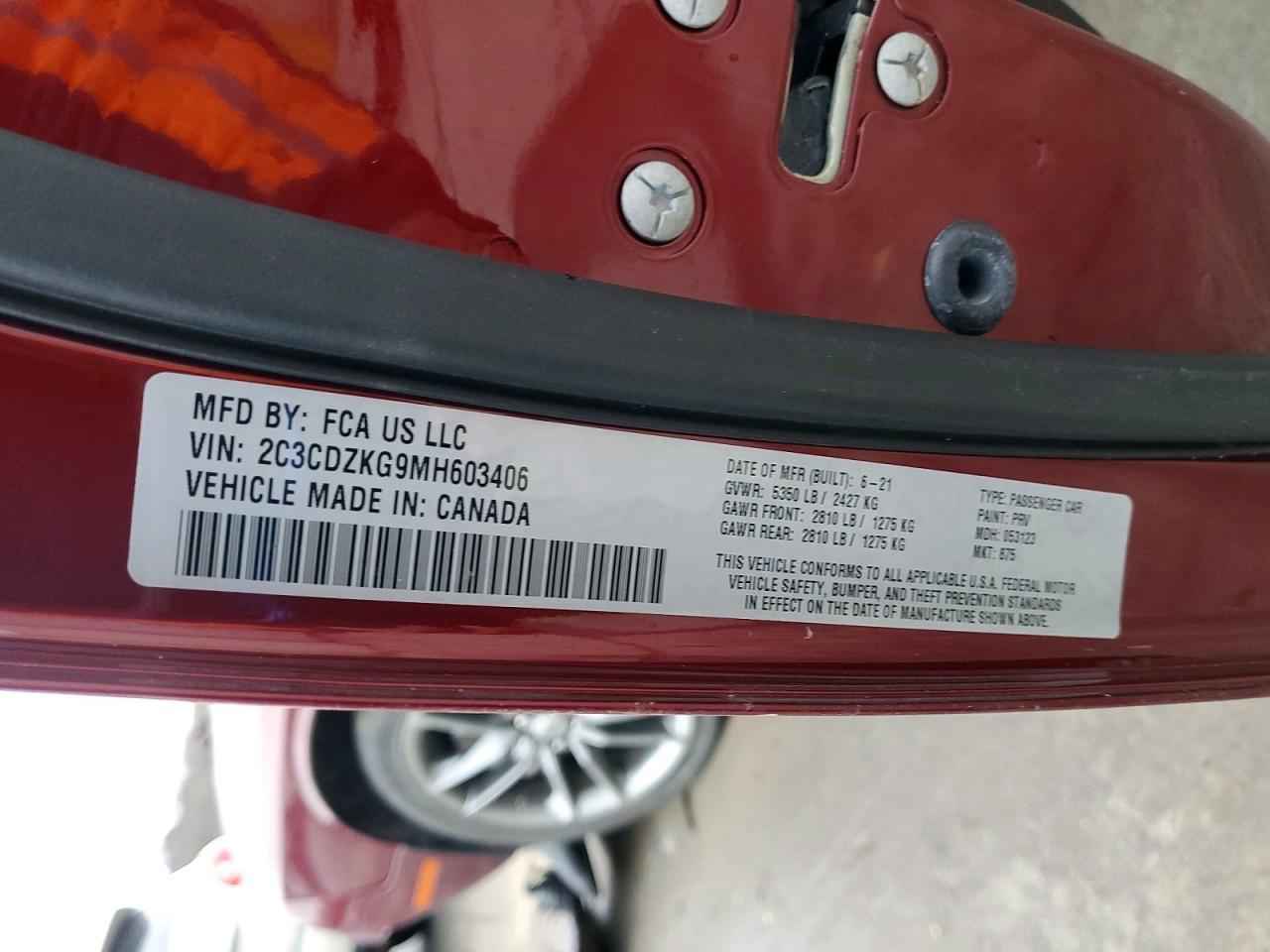 2021 Dodge Challenger gt