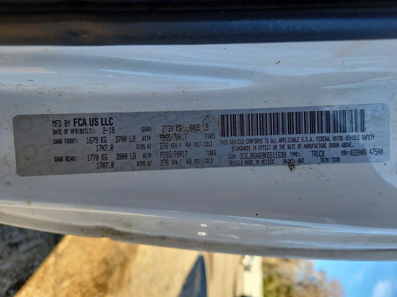 2019 Dodge Ram 1500 Classic Tradesman